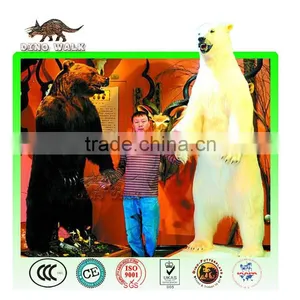 Life Size Emulation Realistic Animatronic Polar Bear thumbnail-1