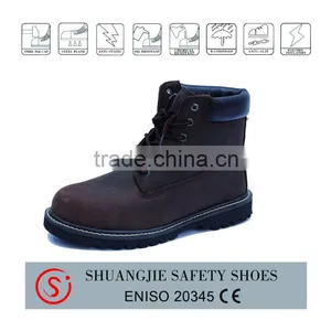 CE Certificate Durable High Heel Steel Toe Safety Shoes China 9033 thumbnail-1