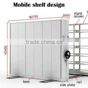 Office Heavy Duty 6 Layer Drawer Steel File Shelving Systems Powder Coated of File Shelving Systems thumbnail-1