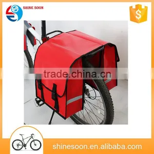 Hot Sale Leather Bicycle Double Pannier Bag thumbnail-1