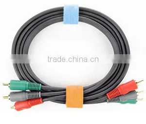 High Quality Colorful Adjustable Hook and Loop Wire Cable Tie thumbnail-6