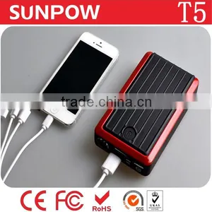 Sunpow 8000mah 400 AMP CAR BATTERY Booster 12v Car Jump Starter USB CHARGER POWER BANK With Air Compressor thumbnail-2