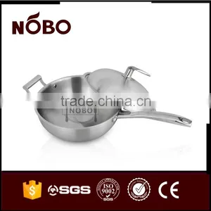 Three Layers of Steel Suit Fry Pan With Lid thumbnail-1