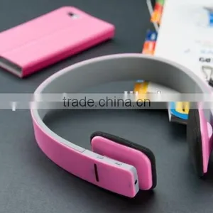Noise Reduction Stereo Handfree Wireless Bluetooth Headphset for Mobile Phone thumbnail-4