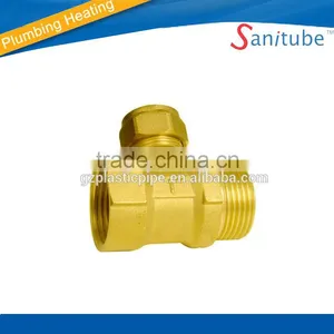 One Way / Branch Brass Manifold 1" for Plumbing Useage thumbnail-1