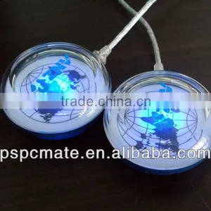 Round Shape Usb Hub With Led Light thumbnail-1