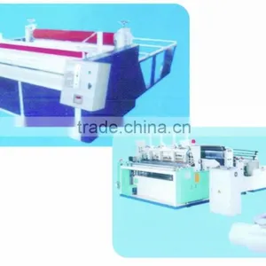 Toilet Paper Rewinder Machine and Perforating Machine thumbnail-1