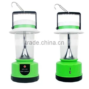 2015 NEW DESIGN PORTABLE SOLAR CAMPING LED LIGHT WITH USB CHARGER AND HANGING HOOK thumbnail-1