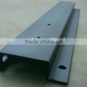 Black Anodized Perforated Extruded Profile Aluminum thumbnail-1