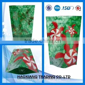 Wholesale Empty Biodegradable Plastic With Zipper Tea Bag Packing Plastic Food Packing Bags Stand up Zipper Bag thumbnail-5