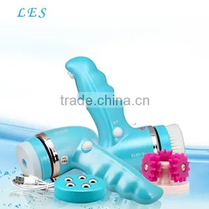 Rechargeable Electronic Electric Facial Cleansing Brush thumbnail-1