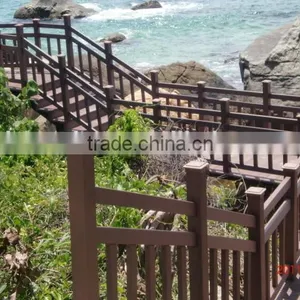 Wpc Handrial for Outdoor Steps thumbnail-1