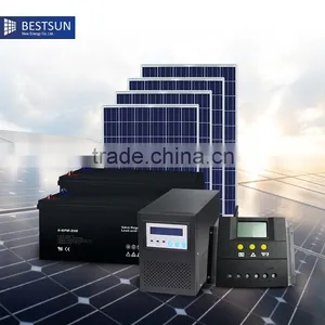 HOT ! Hybrid Genset . Electric Generator Solar Wind Hybrid System 1kw thumbnail-2