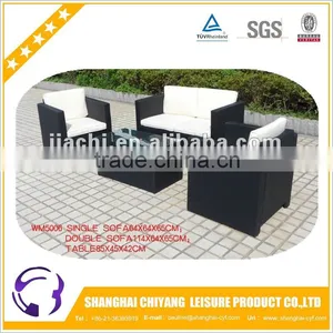 Outdoor Furniture Sofa Rattan Synthetic thumbnail-1
