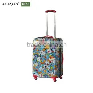 ABS/PC Colorful Cartoon Luggage thumbnail-1