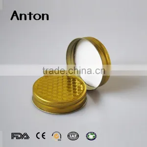Custom Metal Engracing Tin Honey Bottle Cap thumbnail-4