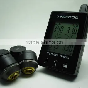 TD1300 0~200 PSI 100% Wireless TPMS, Car Tire Pressure Monitoring System thumbnail-1