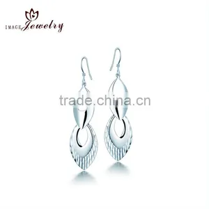 Wholesale Sterling Silver cz Drop Earrings Fashion Accessory thumbnail-1