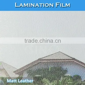 SINO Leather PVC Self Adhesive Cold Lamination Advertising Sticker Film thumbnail-3