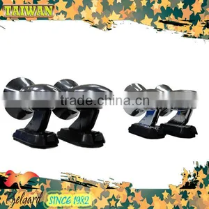 Horn-shaped Sleek Black/Silver Deer Alert thumbnail-1