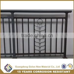 Outdoor Wrought Iron Railings Metal Balusters/balcony Railing Designs thumbnail-5