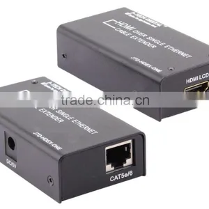 HDMI Over Single Extender By CAT-5e/6 Cable thumbnail-1