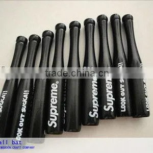 Black Wooden Baseball for Children thumbnail-1