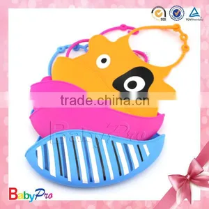 New Products 2015 Innovative Product China Supplier Promotion Item Cute Silicon Baby Bibs Wholesale Baby Bibs thumbnail-2