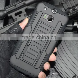 Tough Case Future Armor Impact Combo Phone Case for HTC ONE M8 thumbnail-1