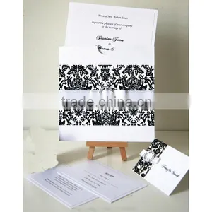 2016 Newmengxing Handmade Flocking Invitation Cards thumbnail-1