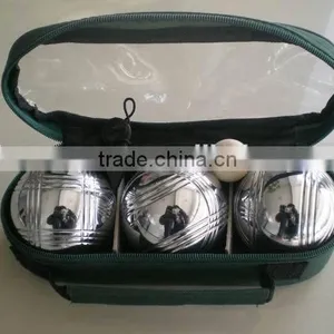 6 Pcs Nylon Bag Steel Bocce Balls Set thumbnail-6