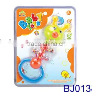 EN71 100% Safe Cute Animal Plastic Baby Rattles thumbnail-5