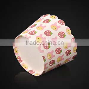 JM150 BAKEST Medium Strawberry Pattern High Quality Muffin Cake Paper Cups Multiple Pattern Selection thumbnail-3