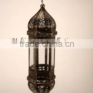 Moroccan Metal Lanterns,wrought Iron Lanterns,moroccan Decoration Hanging Lantern thumbnail-1