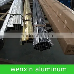 Black Anodizing Aluminium Extrusion Square 40*20*1.2 Black Aluminum Square Tube 6000series Aluminum Square Tube thumbnail-1