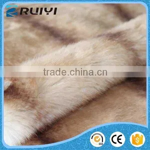 High Quality Long Pile Plush Faux Fur Fabric thumbnail-1