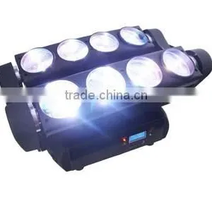 Newest Designs Pro Disco LED Beam Moving Head Spider Light 8PCS 12W RGBW 4in1 thumbnail-4
