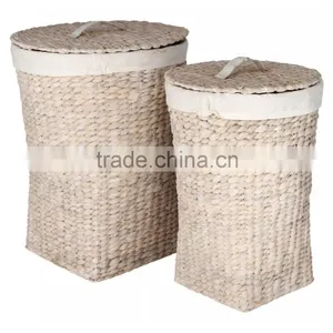 High Quality Best Selling 2015 Water Hyacinth Round Basket From Vietnam thumbnail-1