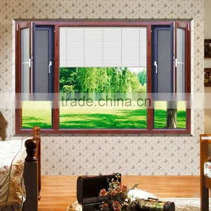 Rogenilan 2016 New Style Casement Aluminium Window Frame and Glass Screen Wholesale Window thumbnail-4
