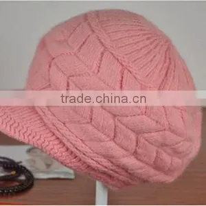 Colorful Beanie Cute Striped Hand Knitted Hat thumbnail-6