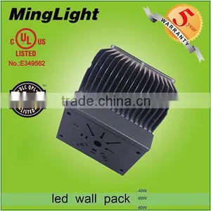 High Lumen 40w 60w 80w DLC UL CUL Led Wall Pack Light/ 80w Led Wall Pack Light thumbnail-4