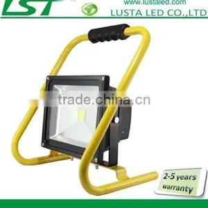 30W LED Flood IP65 Outdoor Portable Battery LED Work Lights 15V DC Dimmable Rechargeable LED Lights thumbnail-2