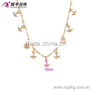New Design Fashion Personality Gold Alloy Arrow Women's Chain Necklace thumbnail-2
