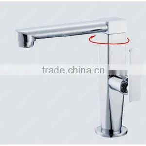 Chrome Brass Basin Faucet Model: 02808 thumbnail-1