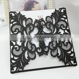 Q23 Best Selling Wedding Invitation Card Laser Cut Card Lace Card Quality Choice Most Popular thumbnail-5