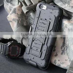 PC TPU Case 3 in 1 Powerful Hard Heavy Duty Mobile Cell Phone Armor Case For Iphone 6 Plus thumbnail-3