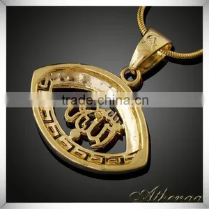 High Quality Allah Muslim Islamic Quran Pendant Wholesale American Diamond Jewelry thumbnail-3