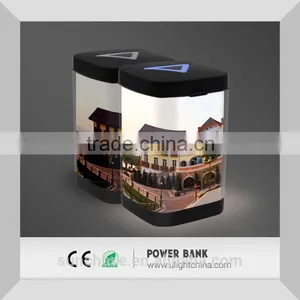 2016 Newest Portable LED Backlight Power Bank, Factory Private Mould Direct Selling Powerbank thumbnail-1