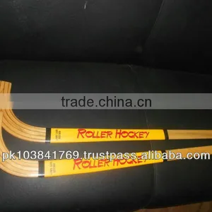 CUSTOM MADE ROLLER WOODEN ICE HOCKEY STICK thumbnail-1