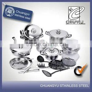 Stainless Steel Capsule Bottom Removable Handle Cookware thumbnail-1